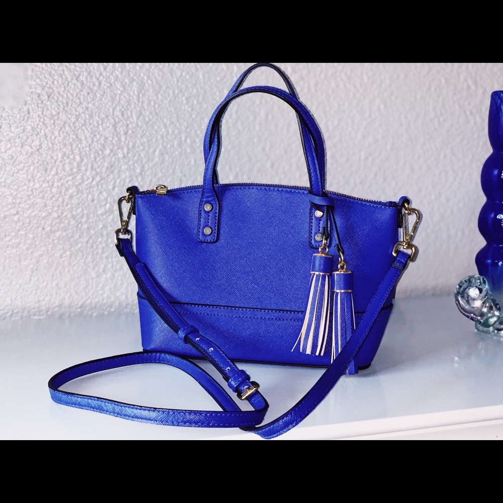 Blue Purpleish mini bag